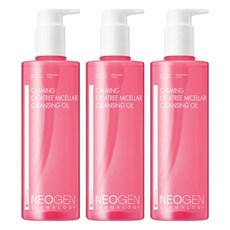 Neogen 鎮靜 Cikatri 膠束卸妝油, 300ml, 3個