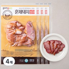 곰곰 훈제 돼지 목심 400g (냉장), 4개