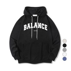 ILLUSO 男女通用 Balance 柔軟特級雙面棉連帽T恤