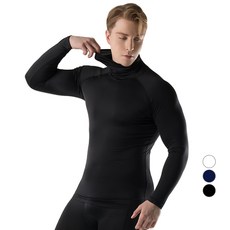 ARMEDES 男性用面罩高領內搭長袖上衣 AR-152