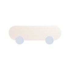 리바트 꼼므 침대 가드 고객직접설치, 화이트가드 + 블루