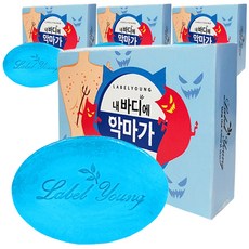 標籤 Young Shocking Salt Bar Soap, 90g, 4個