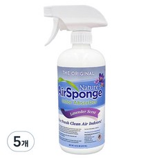 Nature's Air Sponge 噴霧式薰衣草香氛除臭劑 正裝, 5個, 473ml