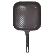 NEOFLAM Mitra系列 電磁爐不適用 陶瓷不沾方型煎鍋 粉色, 28cm, 1個