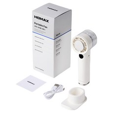 HOMEX 급속 냉각 휴대용 선풍기 5000mAh, HPF-5000