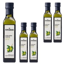 페페브루노 엑스트라버진 올리브오일, 250ml, 5개