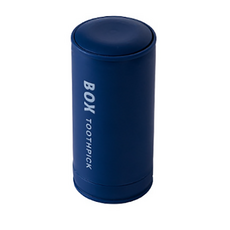 Momo Forest迷你牙籤棉花棒收納盒, 藍色, 1個