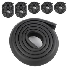 ECOM 一般型邊角防撞條, 8個, 黑色