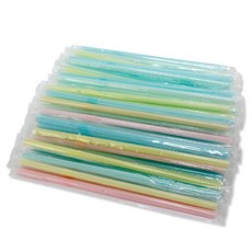 fisher-price 費雪 彎曲式吸管 獨立包裝款, 500件, 1個