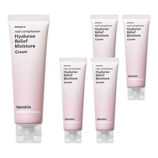 Hanskin 真實膚色透明質酸舒緩保濕霜, 50ml, 5個