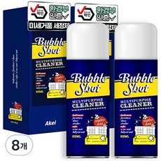 ARK Living Bubble Shot 多用途清潔劑, 515ml, 8個