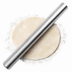 Daily Pick 不鏽鋼烘焙麵團桿麵棍, 1個