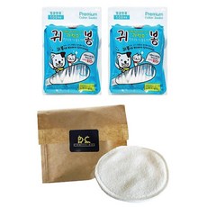 etipet 寵物專用棉花棒 200入+清潔棉組, 1組