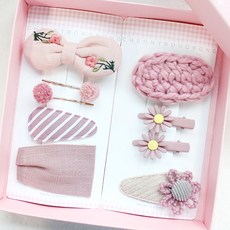 Chaney Bonbong Salang Indy 粉色髮夾套裝