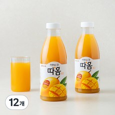 따옴 망고 주스, 730ml, 12개