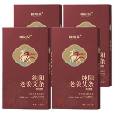 楠陽艾 純陽老薑艾灸條 2 x 20cm 12個裝, 4盒