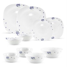 Bormioli ROCCO 婚禮2人份碗盤組, 5種餐具, 混色