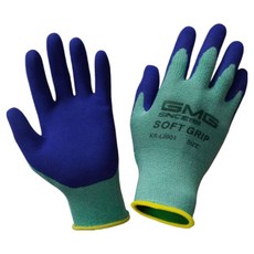 GMG 軟質握把安全塗層手套 雙手套組 KR-L2001, 10套