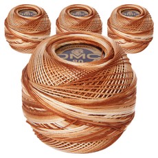 DMC 19號線 80編織刺繡蕾絲線, 105, 4個