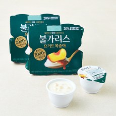 불가리스 요거트 복숭아, 340g, 2개