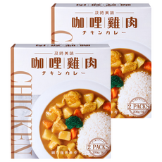 味王 咖哩雞肉調理包 2包入, 400g, 2盒