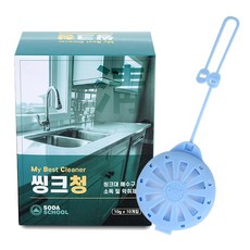 소다스쿨 씽크대 배수구 세정제 씽크청, 100g, 1개
