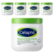 세타필 모이스춰라이징 바디크림, 453g, 5개