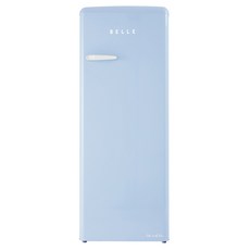 BELLE 레트로 글라스 일반형냉장고 방문설치, 스카이블루, RS24ASB
