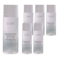 大衣素食指甲去除劑, 100ml, 6個