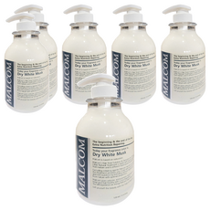 MALCOM 瑪律科姆 自然植萃柔敏香氛潤髮乳 激情白麝香, 520ml, 6瓶