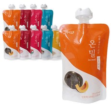온밀 간편죽 10p, 혼합맛, 1세트, 130g