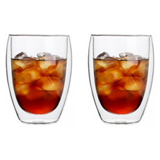 KALDIN 雙層玻璃杯 350ml DGC-02, 單色, 2個