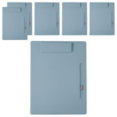 Dong-A PMS A4文件皮革板夾, 藍色, 6個
