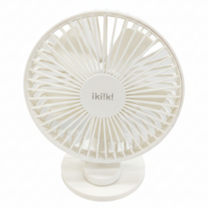 ikiiki 伊崎家電 USB充電桌夾兩用扇 IK-EF7401