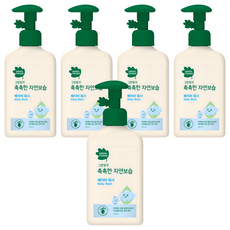 그린핑거 촉촉한 자연보습 베이비 워시, 320ml, 5개