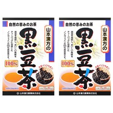 YAMAKAN 山本漢方 黑豆茶, 100% 無咖啡因, 10g, 30包, 2盒
