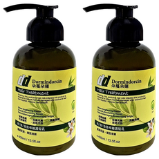 Dormindorcin 朵蔓朵蓮 毛躁分岔專屬護髮乳 400ml 修護受損髮質 柔順保濕, 2瓶