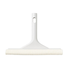 MUJI 無印良品 掃除系列 玻璃清潔刮把 24 x 7 x 18cm, 白色, 1支