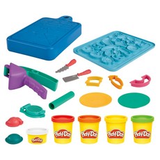 Hasbro 孩之寶 Play-Doh 培樂多 啟發系列小小廚師料理盒遊戲組 黏土玩具 255g, Multicolor pack, 1組