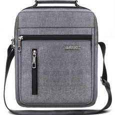 marco polo 男士郵差斜背包 MP4013, 灰色