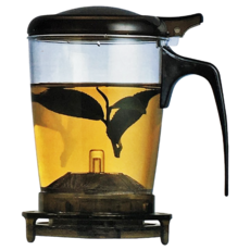 Middi 咪蒂 快速沖茶杯, 600ML, 耐熱PC材質, 台灣製造, 6439