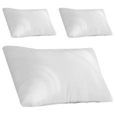 Allerman 凍糕 蓬鬆舒適枕芯, 3個, 白色