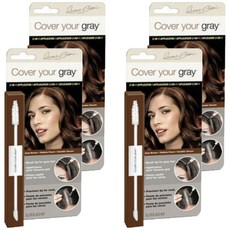 커버유어그레이 커버그레이 투인원, 다크브라운, 4개