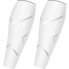 足球護腿套 2入, 白色