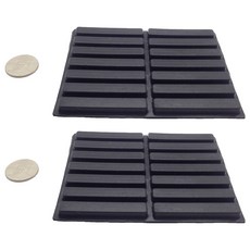 3M 범폰 미끄럼방지 스티커 검정 A0040 14p, 2개, 블랙