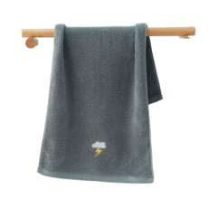 Inart 時尚游泳運動毛巾, 1個, 天氣風格 灰色