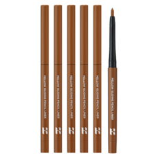 홀리카홀리카 멜로우 글라이딩 펜슬 라이너 0.3g, 03 카라멜 크로플, 5개