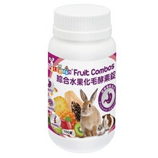 Petty Man 綜合水果化毛酵素錠 100錠, 50g, 1瓶