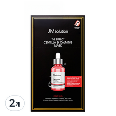 JMsolution 肌司研 The Effect 積雪草鎮靜面膜, 10入, 2個