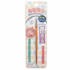 BELLE MADAME 貝麗瑪丹 雷射刻花尖頭青春棒 不鏽鋼材質, 顏色隨機, 2支